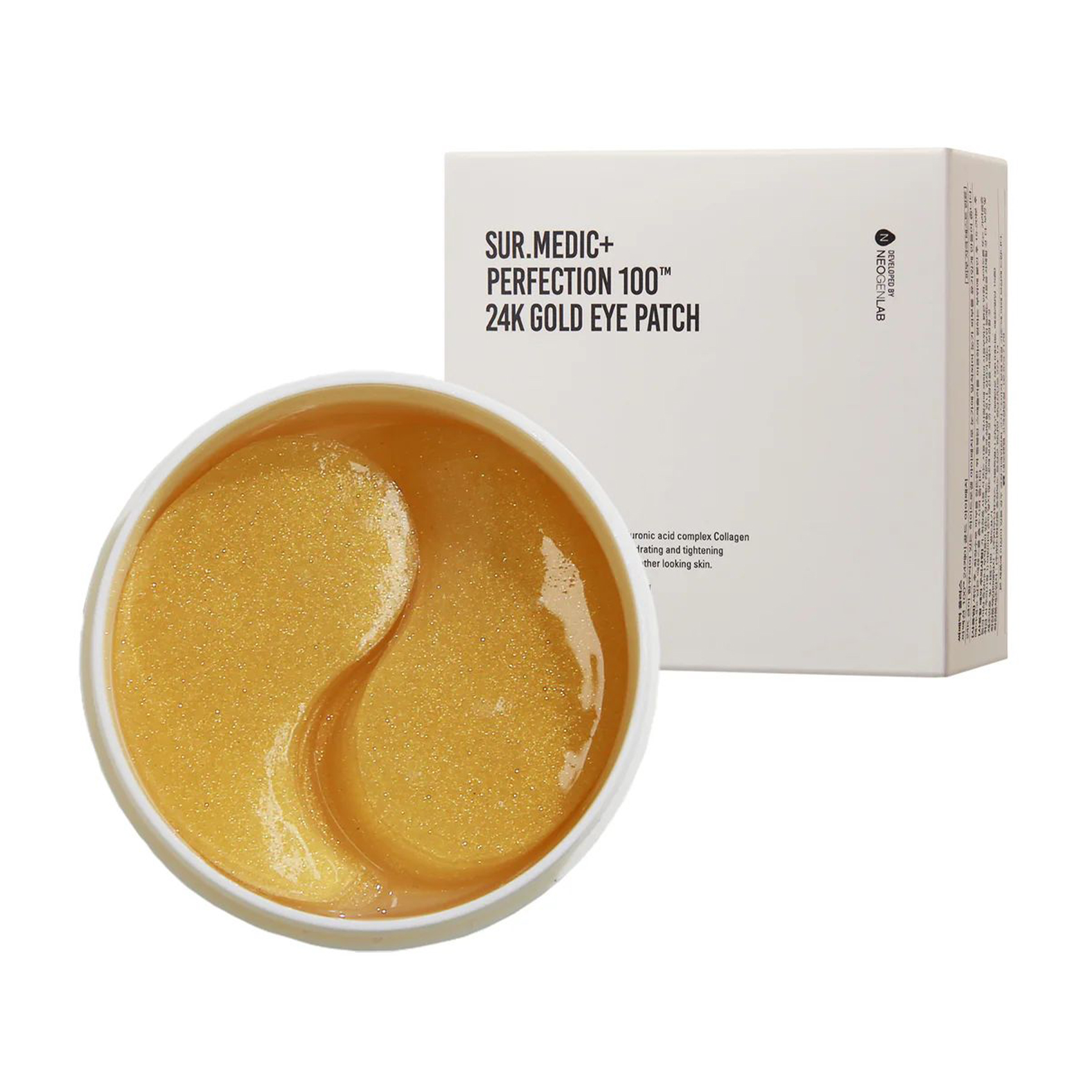 Патчі для шкіри навколо очей Neogen Sur.Medic Perfection 100TM 24K Gold Eye Patch, 60 шт